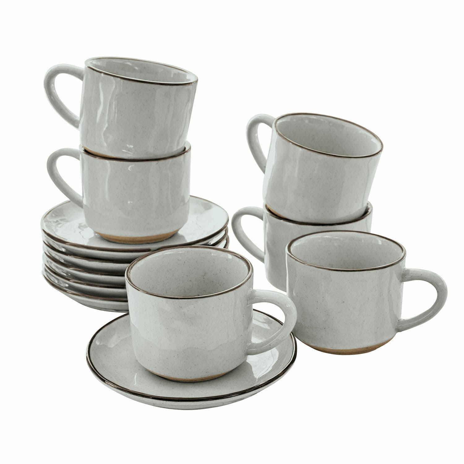 Tasses et sous-assiettes